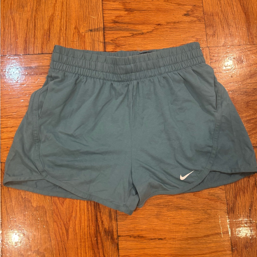 Nike dri fit shorts teal